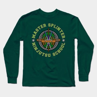 Master Splinter's Ninjutsu School Long Sleeve T-Shirt